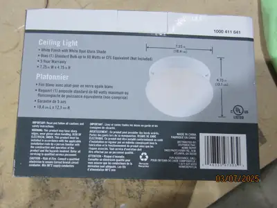 New ceiling light, View more