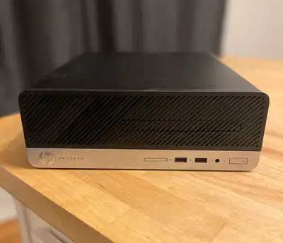 For sale is an HP ProDesk SFF, perfect for light office work, school work or scrolling Facebook. Inc...