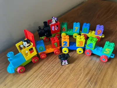 Lego Duplo Mickey Mouse & Minnie Mouse with number trains, View more