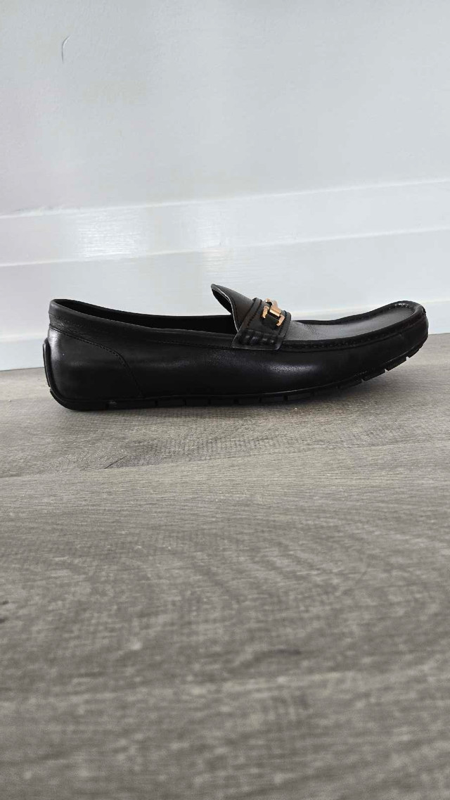 Aldo Black Leather Loafers in Men's Shoes in City of Toronto - Image 2