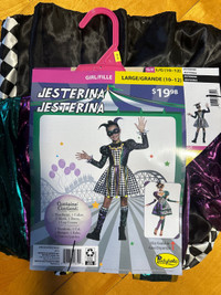 Kids jesterina Halloween costume (L)