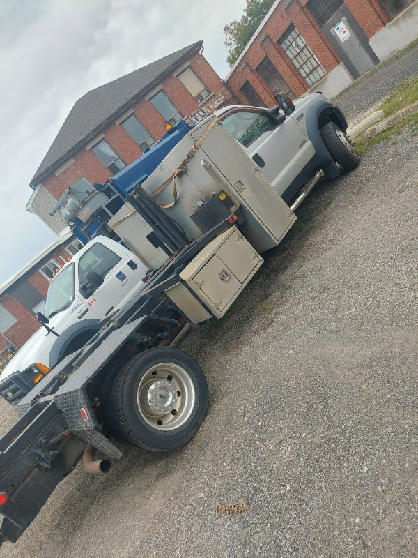 Wanna start making money today heres 2 roll off trucks 4 bins Cars