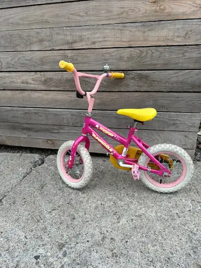 Vélo pour enfants entre 3 et 5 ans -Marque : Supercycle -Modèle : Pixie Dust -Roues 12" -Protège cha...
