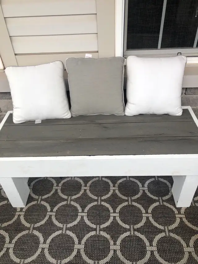 Custom made bench in Patio & Garden Furniture in Oakville / Halton Region - Image 2