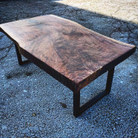 *** CUSTOM FURNITURE MADE WITH RECLAIMED AND LIVE EDGE WOOD ***
