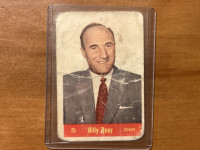 1957-58 PARKHURST BILLY REAY Hockey Trading Card # 25