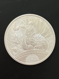 2021 Korea 1-oz Silver Chiwoo Cheonwan  ONLY  40,000 made-4 left