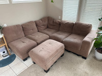 Sectional couch. 