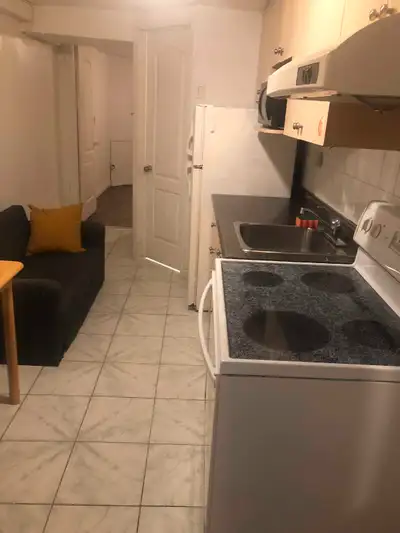kensington market basement two rooms unit available Augu