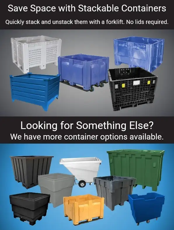 RED EXPANDED METAL BINS 34.5"x40.5"x32"H. STACKING PARTS BINS. in Tool Storage & Benches in London - Image 10