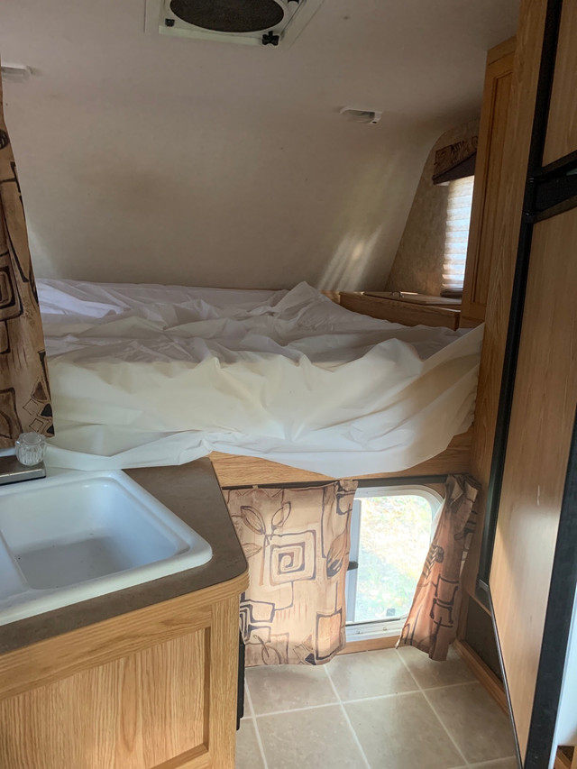 Okanagan lightweight truck camper,in Guy Alberta we can deliver