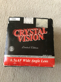 Crystal Vision Limited Edition 0.5X AF Wide Angle