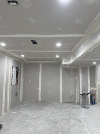 Drywall installation 