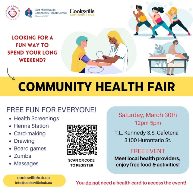 Cooksville Community Health Fair in Events in Mississauga / Peel Region - Image 3