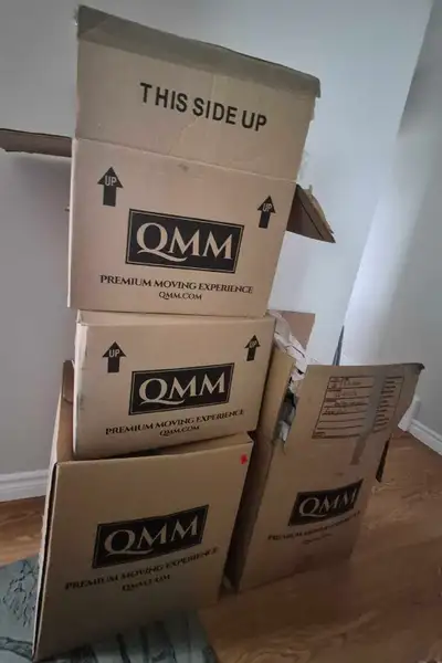 free random household stuff & packing papers & boxes, View more