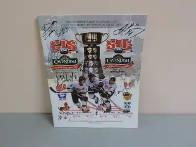 UNB Reds Signed Program, View more