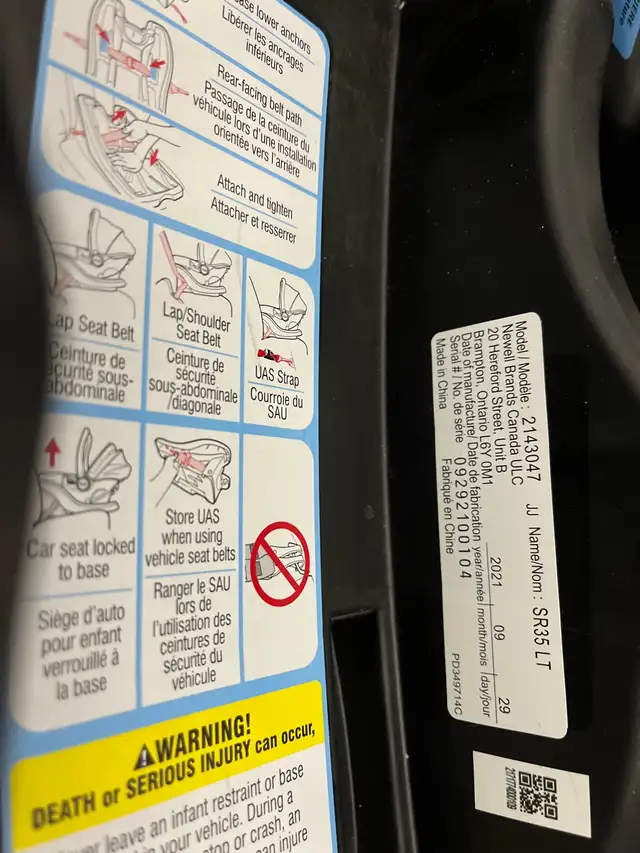 Graco Car Seat Base in Strollers, Carriers & Car Seats in City of Toronto - Image 6