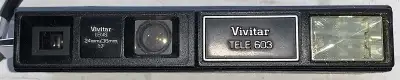 Vintage Vivitar Tele 603 Camera With Case, View more