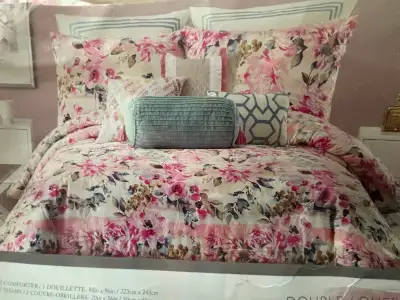 100% Cotton Comforter Set - Queen, View more