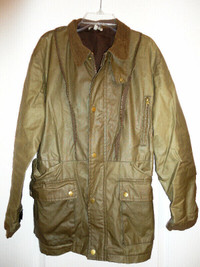 Surface To Air Waxed Cotton Cord Trim Jacket New!