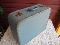 Vintage Hard-shell Suitcase by Christies, Amherst NS with Keys!