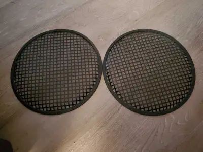 Universal 12 Inch (12") Subwoofer Speaker Metal Grilles/Covers, View more