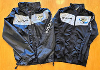 Size 2XS and 3XS Givova Lakehead Express Soccer Jackets