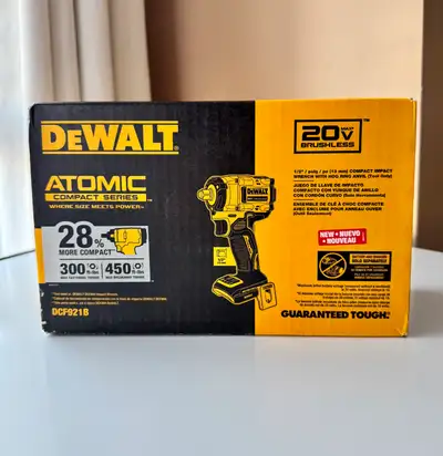 DEWALT 20V 1/2” impact, View more