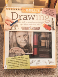Complete Drawing Kit w Book & DVD