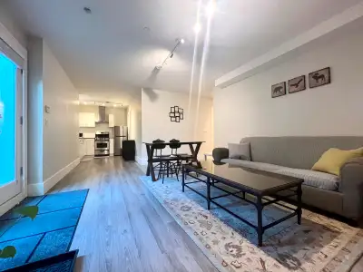 Furnished 2-bedroom basement suite (800 sq ft) available in a quiet neighbourhood in Vancouver for 1...
