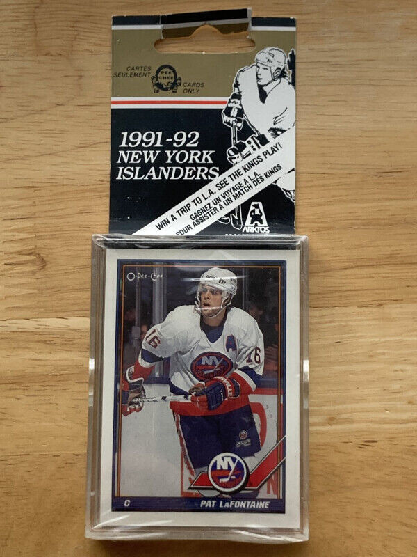 Cartes de hockey - Team Set O-Pee-Chee 1991-92 - non ouverte dans Art et objets de collection  à Ville de Québec