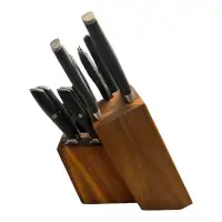 L & L1 Series 12-Piece Knife Block Set With 4 Steak Knives, Forg