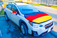 Germany, Car Flag, hood cover, side-mirror cover, World Cup 2022