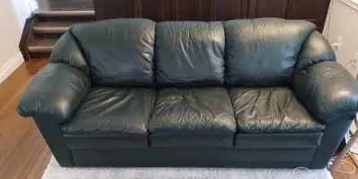 Leather coated fabric sofa, View more