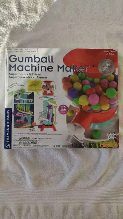 Thames and Kosmos Gumball Machine Maker. Unopened. New.