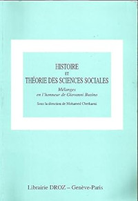 Histoire et théorie des sciences sociales, Mélanges en... Busino