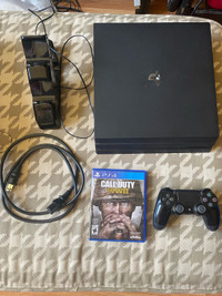 Sony PlayStation 4 pro bundle with game