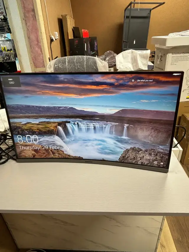 Samsung C27R500FHN - CR500 Series - LED monitor - curved - Full  in Monitors in Cambridge - Image 4