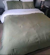 Queen Sz clean mattress with box spring dropoff $