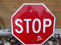 Stop Sign - Aluminum 24 inches wide