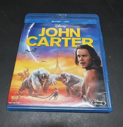 John Carter blu-Ray (bluray + dvd) Items are EXACTLY as pictured. Open to offers, combine with my ot...