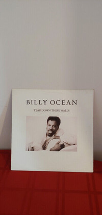 VINTAGE 1988, BILLY OCEAN, TEAR DOWN THESE WALLS L.P.!!!