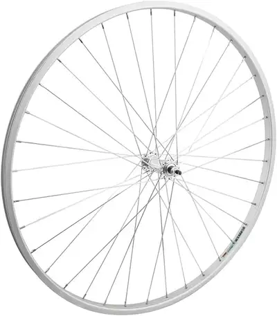 New Front Bicycle Wheel, 27 x 1-1/4, Silver, 36H, Durable+Light, View more