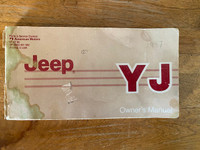 Jeep YJ Manual