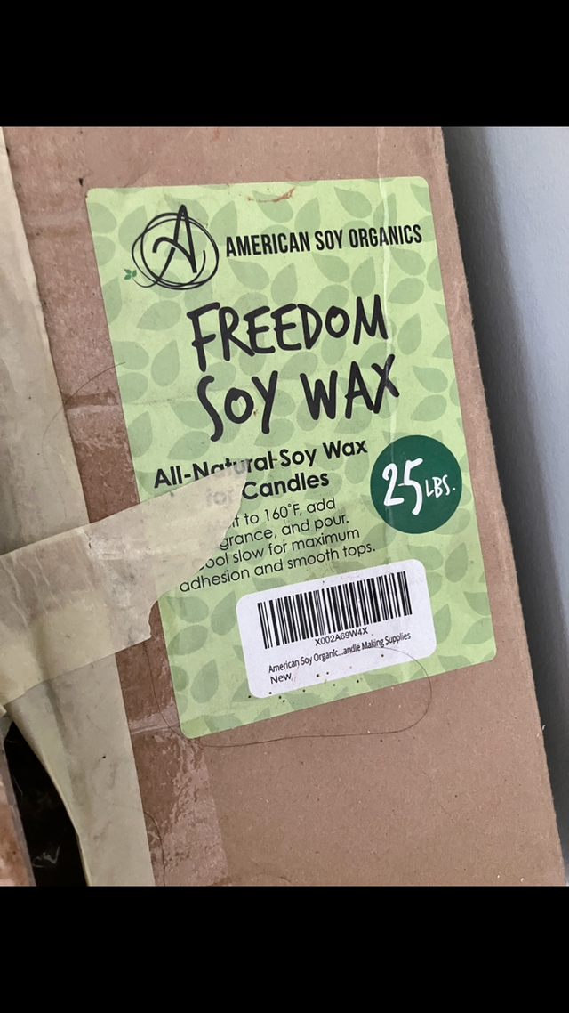 New Freedom Soy Wax – 25 lb – American Soy Organics