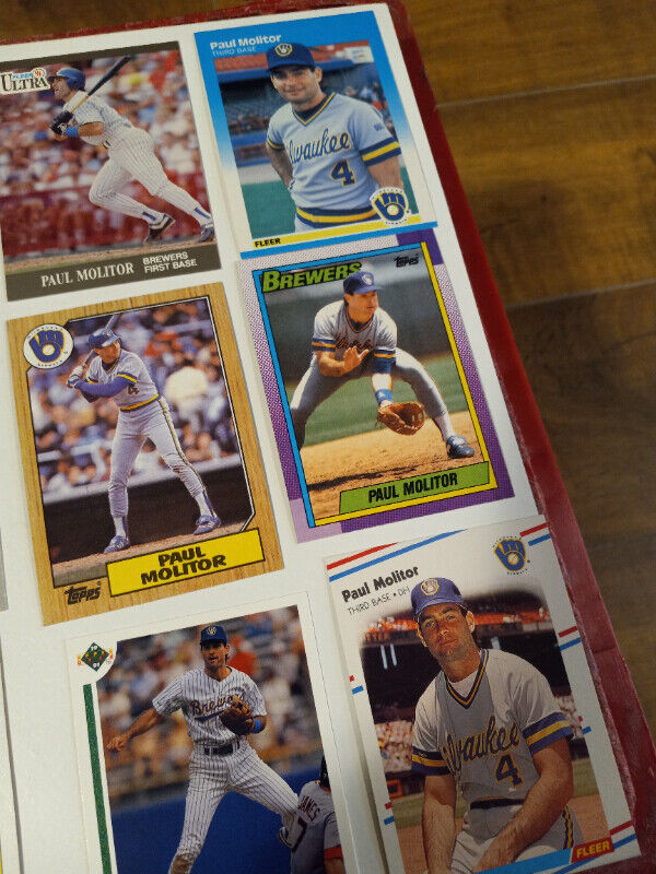 Vintage Baseball Cards Paul Molitor HOF Lot of 24 NM in Arts & Collectibles in Trenton - Image 3