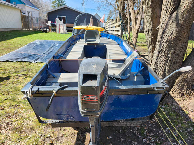 16 ft deep wide in Powerboats & Motorboats in Barrie - Image 2