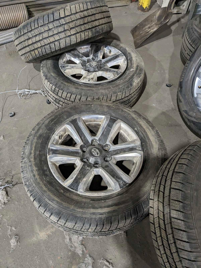 265/60 R18 all weather tires with rims   in Tires & Rims in Calgary - Image 2
