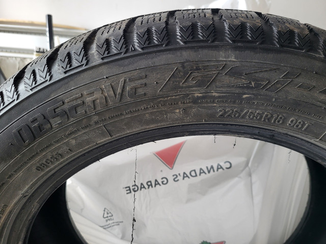 Set of 4 winter tires in Tires & Rims in Gatineau - Image 3