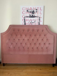King Size Button Tufted Headboard 